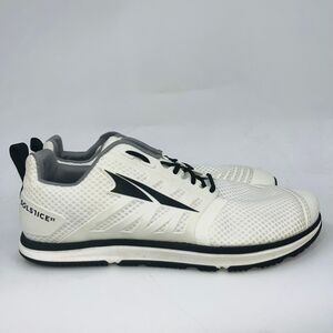 ALTRA MEN'S SOLSTICE XT 2 WHITE/BLACK COMFORTABLE FIRM RUNNING SHOES SIZE 10 D